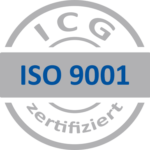 Die DIN ISO 9001 sichert eine gleichbleibend hohe Produkt- bzw. Dienstleistungsqualität und bildet damit die Grundlage für ein effektives Qualitätsmanagement. 